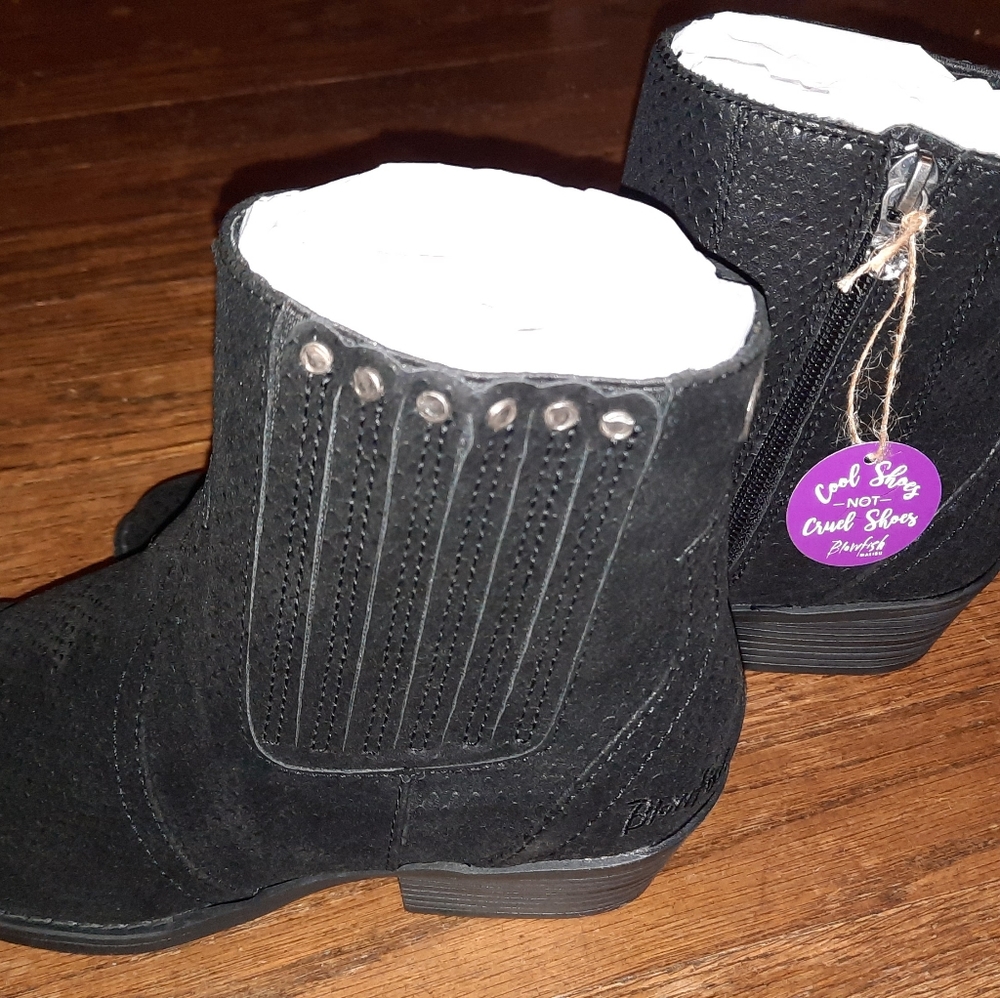 Blowfish black booties